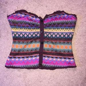 Multi Color Tube Top
